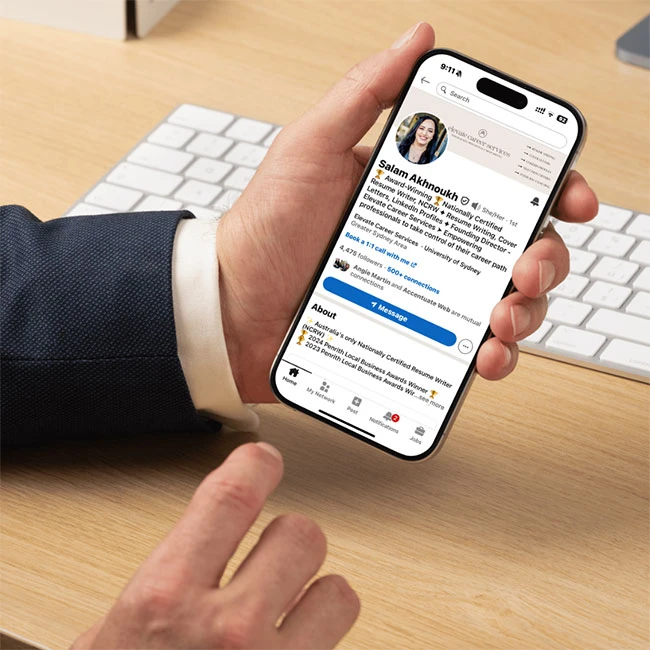 LinkedIn profile - your linkedin profile is already speaking for you